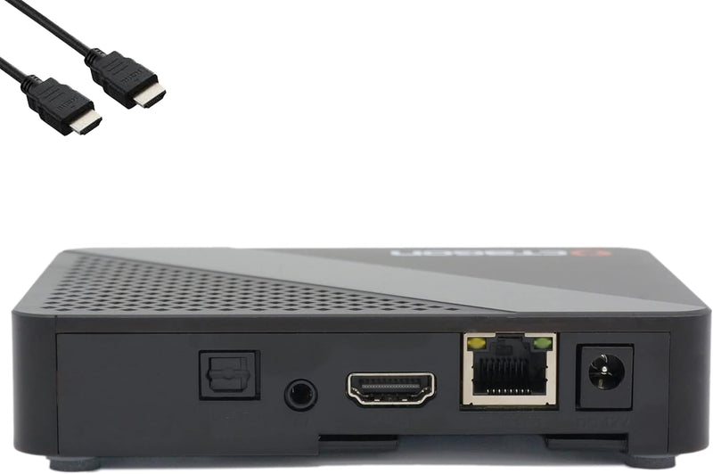 OCTAGON SX887 HD H.265 IP HEVC Smart TV Box, YouTube, USB, UVM., Schwarz