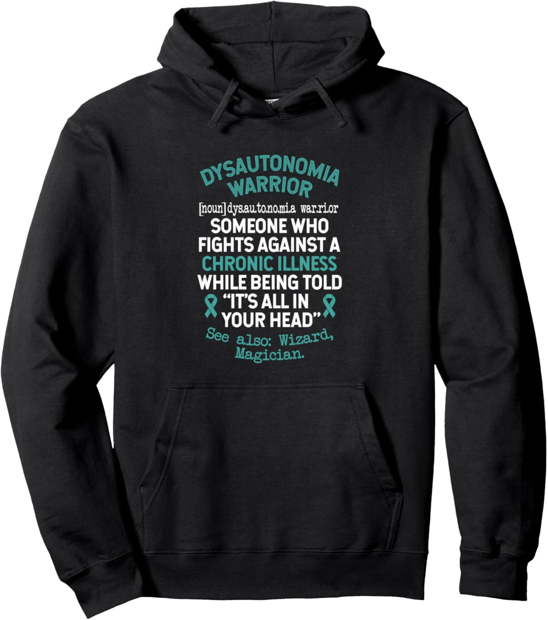 Definition Dysautonomia Warrior, Pots Dysautonomie Bewusstsein Pullover Hoodie