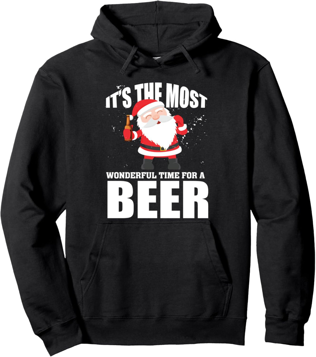 It's The Most Wonderful Time for a Beer - Lustige Weihnachten Pullover Hoodie