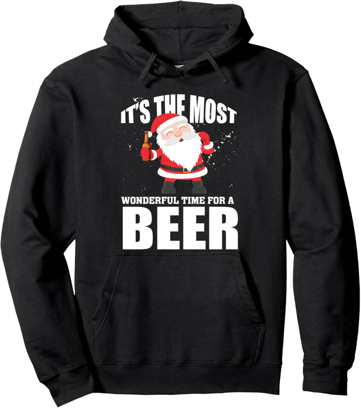 It's The Most Wonderful Time for a Beer - Lustige Weihnachten Pullover Hoodie