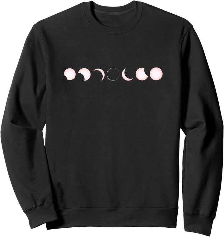Lunar Eclipse Moon Phases Moon Eclipse Starry Night Sky Sweatshirt