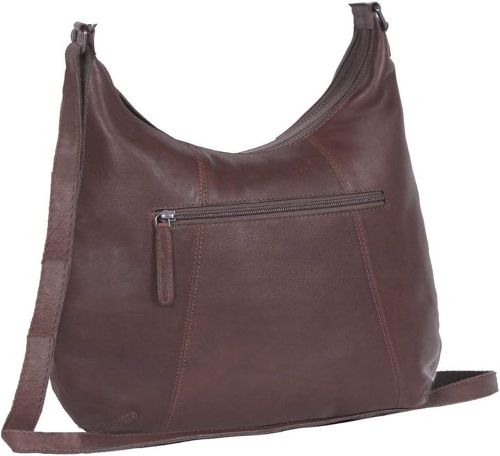 The Chesterfield Brand Jolie - Schultertasche Leder 31 cm Brown, Brown