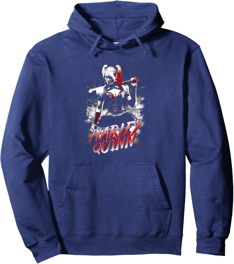 Batman: Arkham Knight Harley Quinn City Pullover Hoodie