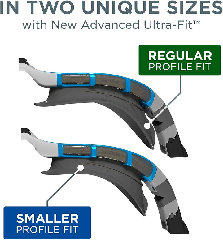 Zoggs Unisex Predator Flex Schwimmbrille (1 Stück) Einheitsgrösse Blue/Grey/Polarized Copper, Einhei