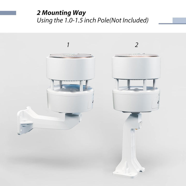ECOWITT Wettersensor WS85 für Wetterstation WS3800/WS3900/HP2560, Gartengerät mit integriertem Solar