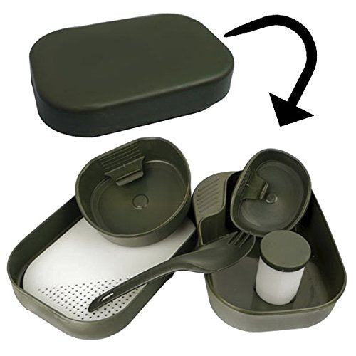 Copytec Wildo Camp A Box Geschirr + Besteck Survival Camping Outdoor Zelten EPA #17137