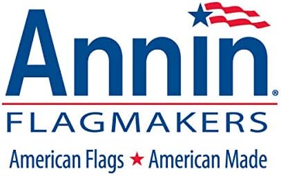 Annin Flagmakers Modell 71808 US-Autofensterflagge, hergestellt in den USA, offizielles Lizenzproduk