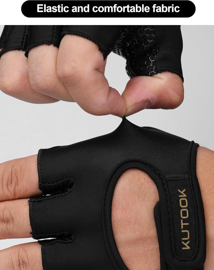 KUTOOK Fitness Handschuhe Kraftsport für Gym Fitnessstudio Gewichtheben Krafttraining Workout KFAC25