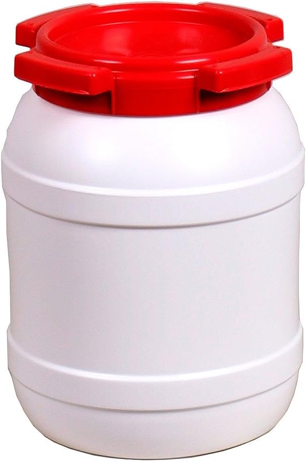 Relags Weithalstonne, rund Tonne, Weiss, 15,4 L