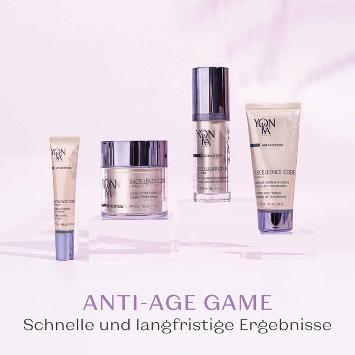 Yon-Ka Age Excellence Code Creme 50ml | Anti-Aging Tagescreme für reife Haut, Botanische Mischung au