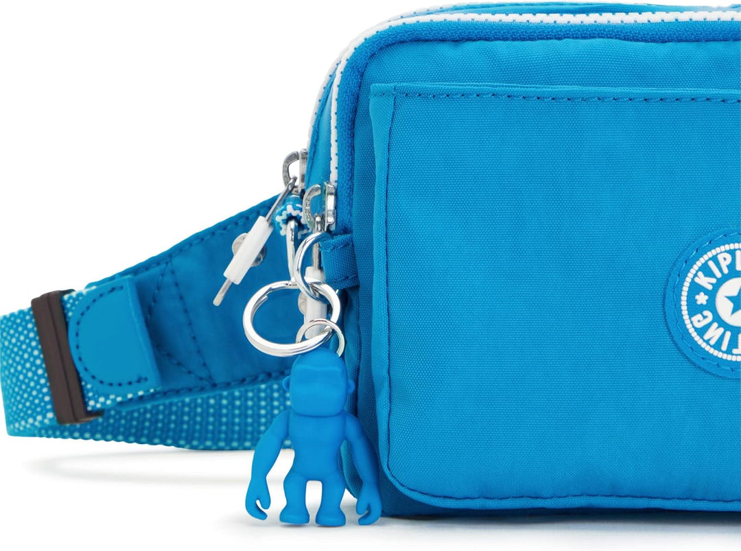 Kipling Damen Abanu Mini 2-in-1 Convertible Crossbody Umhängetasche 7.5"L x 5"H x 3.25"D Eifriges Bl