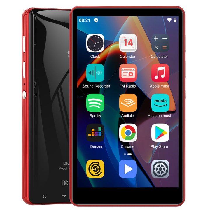 SWOFY 80GB MP3 Player with Bluetooth and WiFi, 4.0 Inch Touchscreen MP3 MP4 Player portablem Stereo,