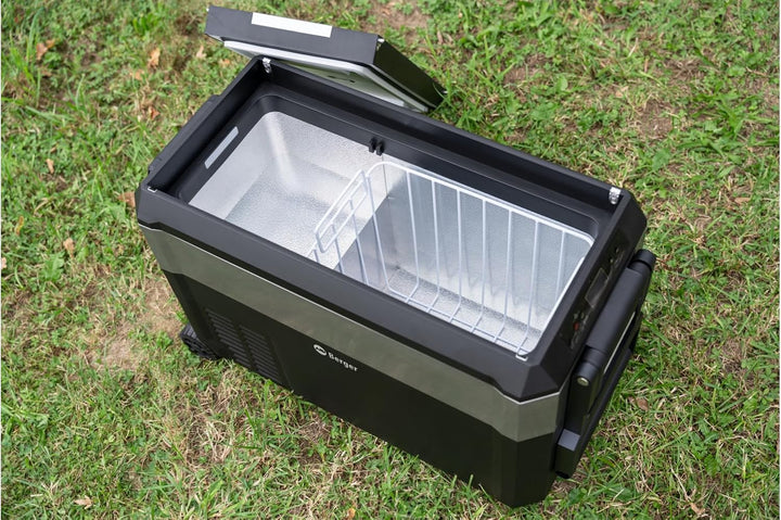 BERGER Tragbare Kompressor Kühlbox RMC 40 Liter | Elektrische Kühlbox ideal für Camping mit Elektron