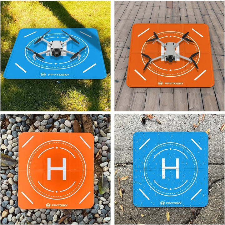 FPVtosky Drohne Mini 4 Pro Zubehör 7-IN-1 Kit: Zweilagiger Koffer, ND Filter Set, Landepad, Lanyard,