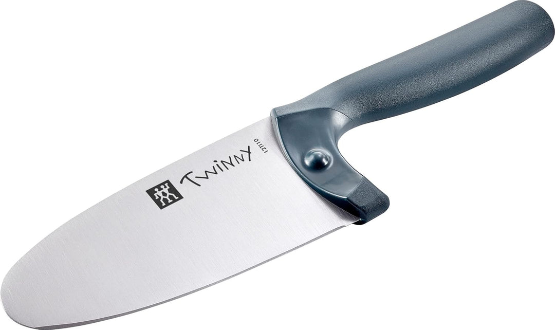 ZWILLING Twinny Kinderkochmesser, 10 cm, mit Fingerschutz, Edelstahl, Abgerundete Klingenform, Kindg