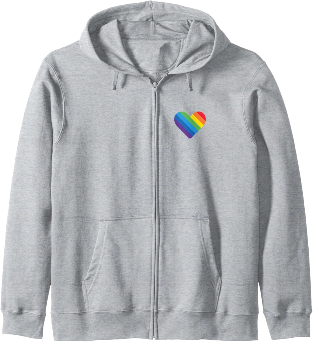 LGBT Gay Lesbian Transgender Pride Heart Flag Kapuzenjacke
