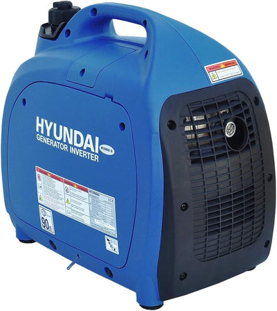 HYUNDAI Inverter Stromgenerator HY2000Si D, Notstromaggregat, Generator, Stromerzeuger mit 2 kW, Ben