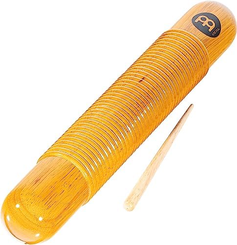 Meinl Percussion GU1AM Wood Guiro, bernstein