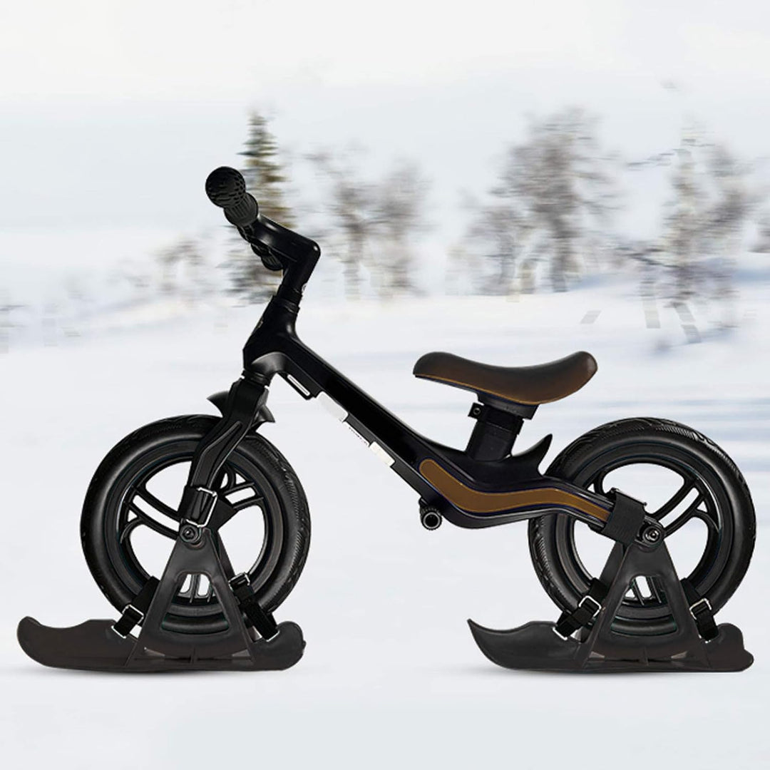 Snow Ski Scooter, Multifunktional Snow Scooter Skibrett Teile, Schnee Scooter Kufen für Kinderwagen