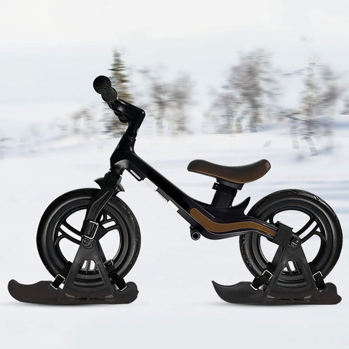 Snow Ski Scooter, Multifunktional Snow Scooter Skibrett Teile, Schnee Scooter Kufen für Kinderwagen