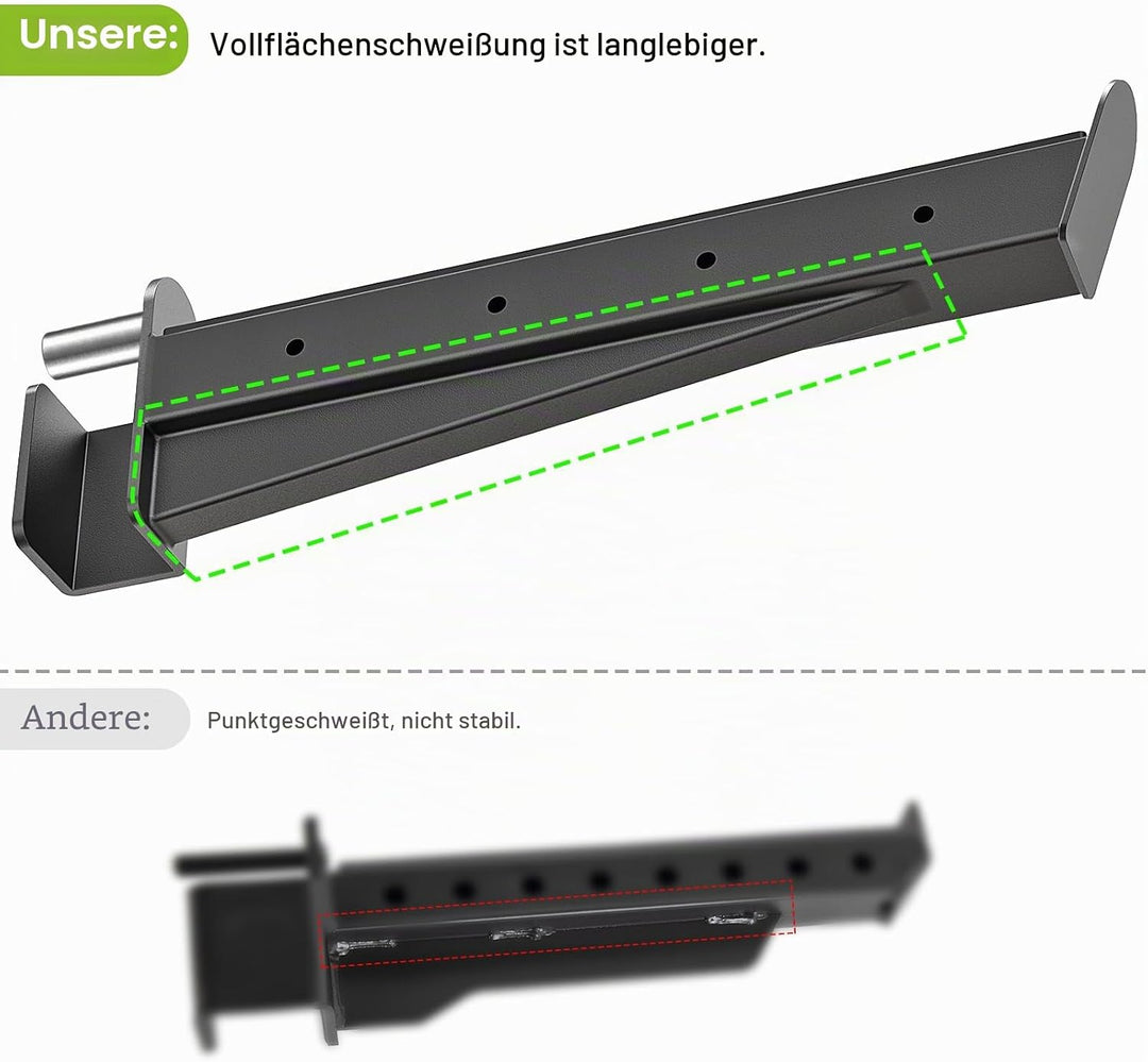 Kipika Sicherheits-Spotter-Arme für 5,1 x 5,1 cm und 7,6 x 7,6 cm Power-Racks mit 1,6 cm und 2,5 cm