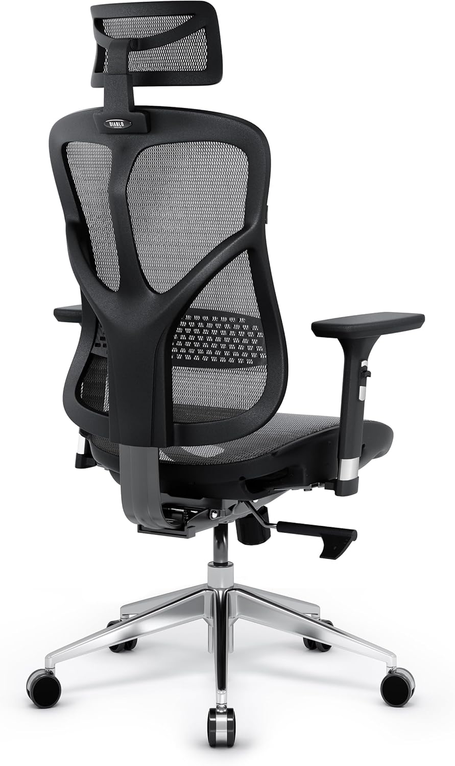 Diablo V-Basic Bürostuhl Ergonomisch Schreibtischstuhl Drehstuhl mit integrierter Lendenwirbelstütze