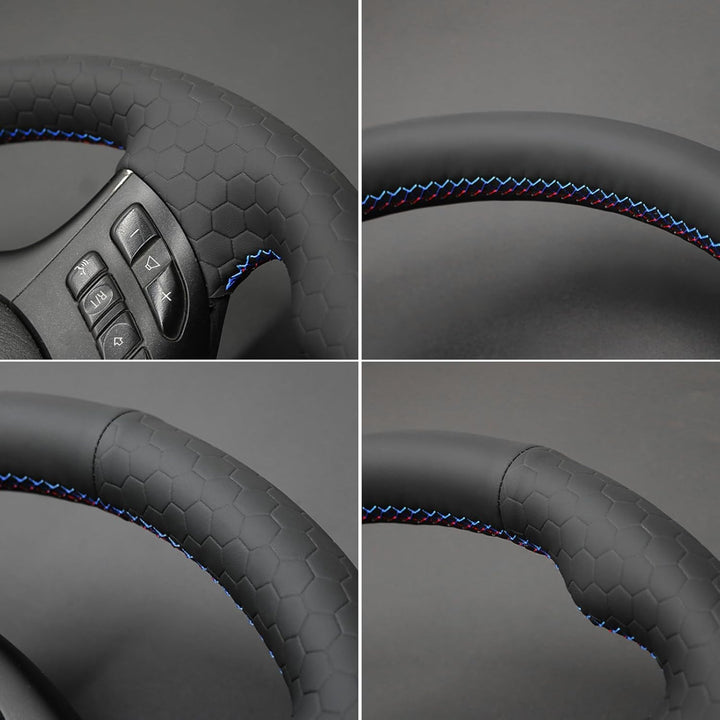 MEWANT Lenkradbezug für E46 E39 330i 540i 525i 530i 330 Ci M3 2001–2003 Lenkradhülle
