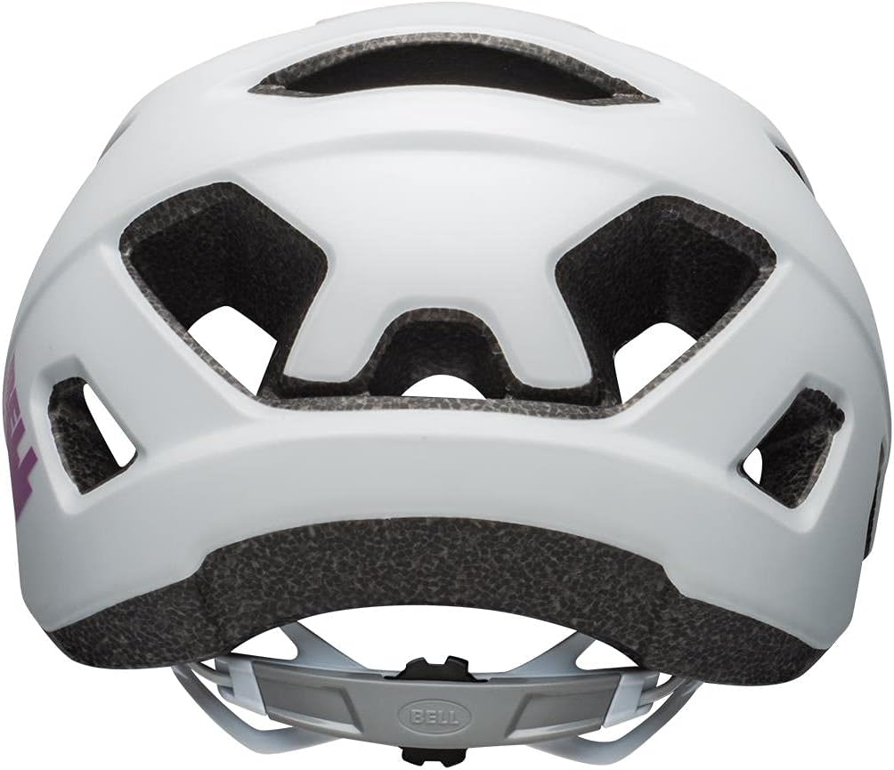 Bell Unisex Jugend Nomad Jr Fahrradhelme, Matte White/Purple 21, Einheitsgrösse
