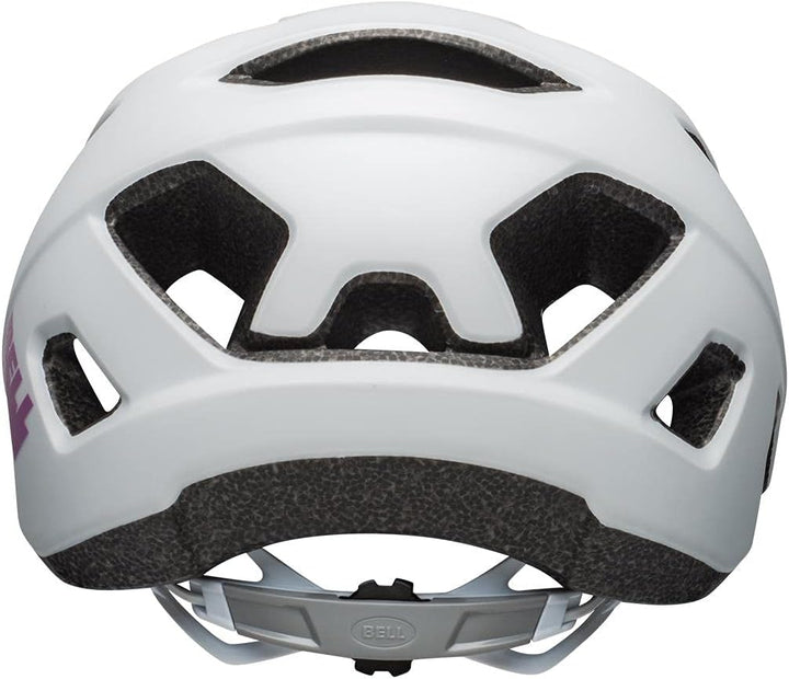Bell Unisex Jugend Nomad Jr Fahrradhelme, Matte White/Purple 21, Einheitsgrösse