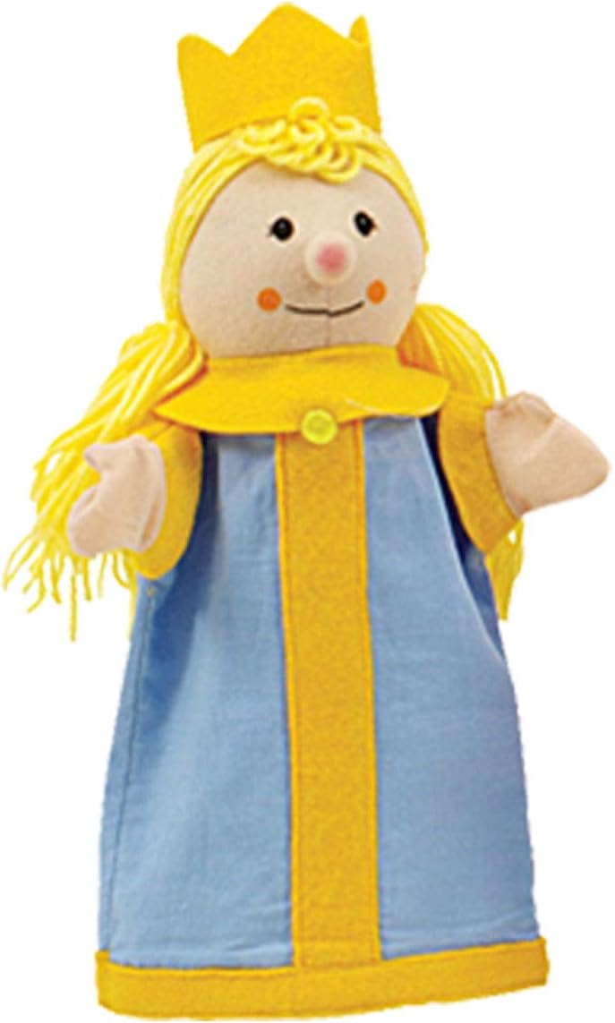 Handpuppen-Set 7-Fach - Kasperlefiguren, Handpuppen aus Stoff fürs Kasperletheater - Handpuppen für