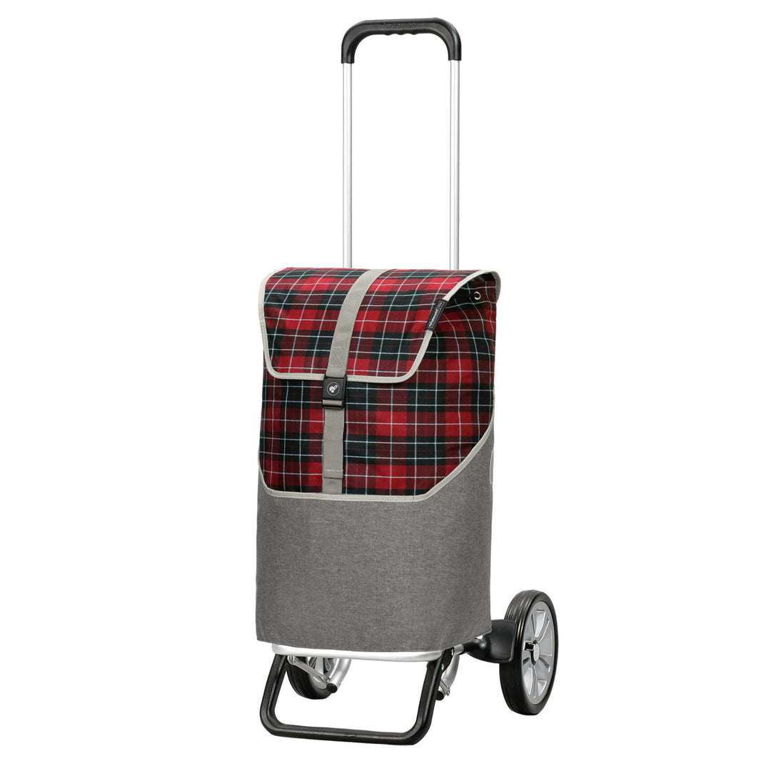 ANDERSEN Einkaufstrolley - Alu Star Shopper Gese rot, Rot