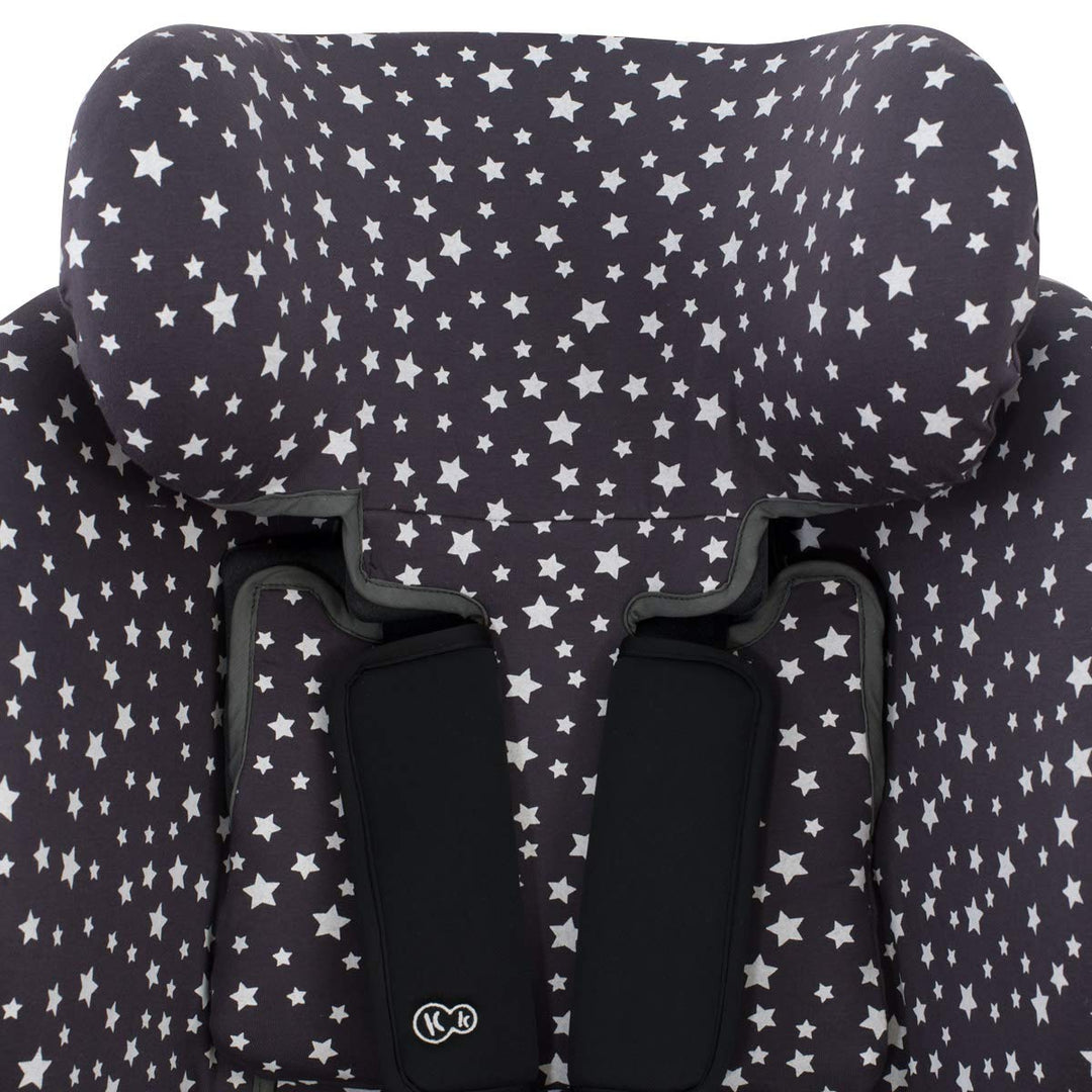 JYOKO KIDS Bezug für Autositz kompatibel mit Kinderkraft Myway, aus Baumwolle (Winter Sky), Winter S