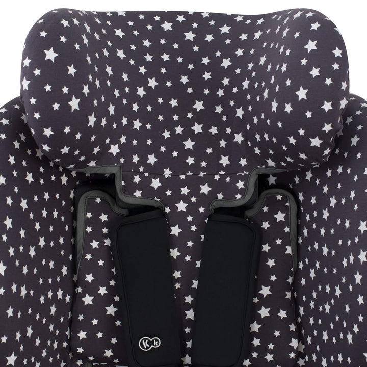 JYOKO KIDS Bezug für Autositz kompatibel mit Kinderkraft Myway, aus Baumwolle (Winter Sky), Winter S