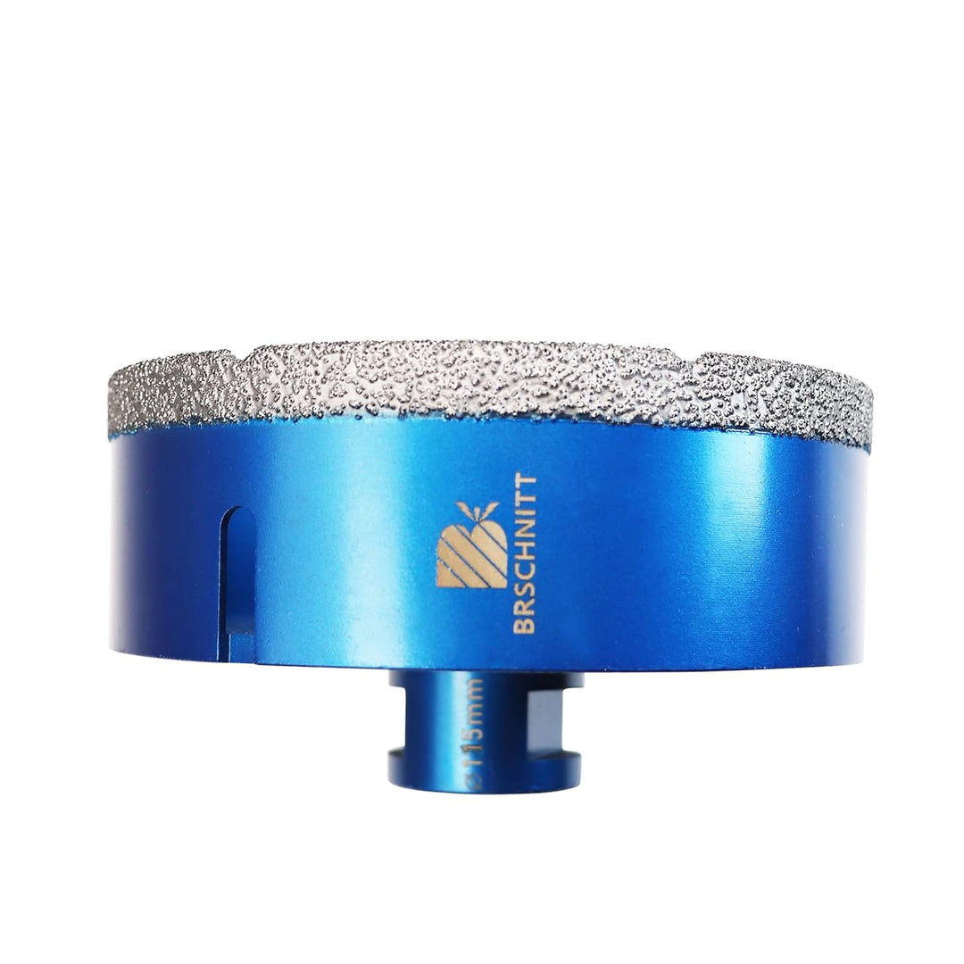 Diamant Fliesenbohrer 115mm - M14 Diamantbohrer Lochsäge für Fliesen Porzellan Keramik Marmor Granit