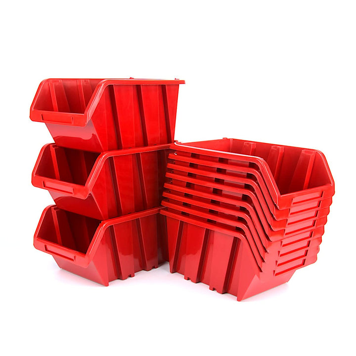 Kistenberg 36er Set Truck Aufbewahrungsbox Stapelbox Regalbox Werkzeugschale KTR12, 11,5 x 8,0 x 6,0