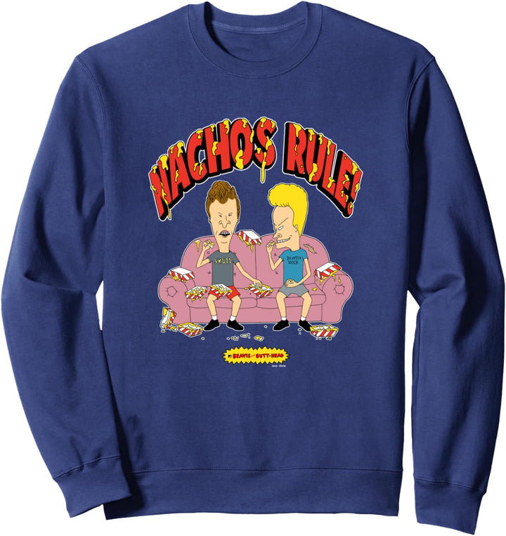 Beavis and Butt-Head Nachos Rule Sweatshirt