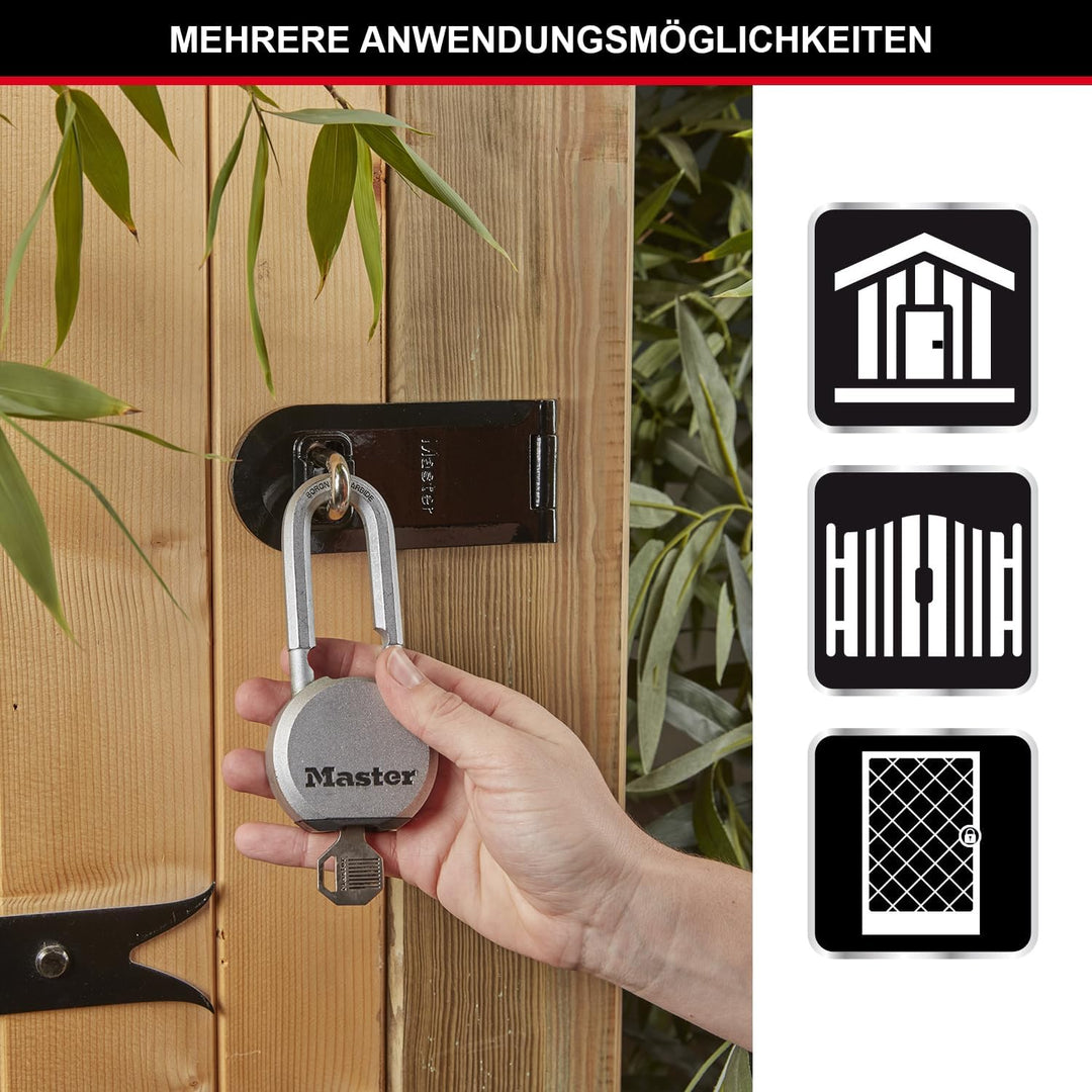 MASTER LOCK M930EURDLH Excell Vorhängeschloss 69mm lamellierter Stahl (Wasserbeständig) Lang Bügel +