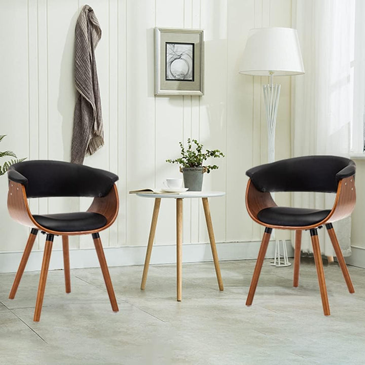 Mignone Esszimmerstühle Wohnzimmerstühle Moderne Küchenstühle Rückenlehnen für Küche Arbeitszimmer W