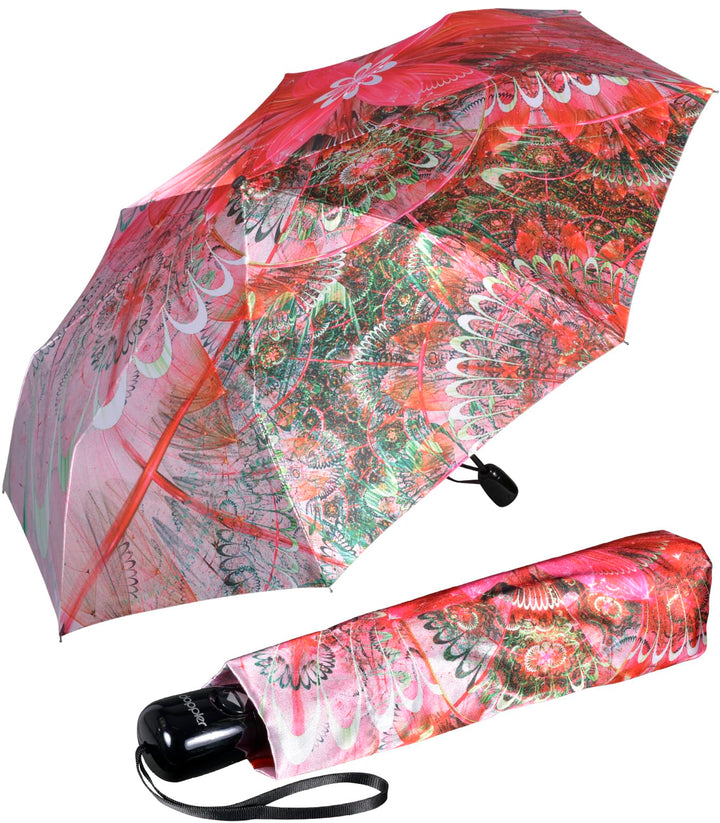 Doppler Damen Taschenschirm Satin mit Auf-Zu-Automatik Magic Fiber Celestial 102 cm Celestial, 102 c