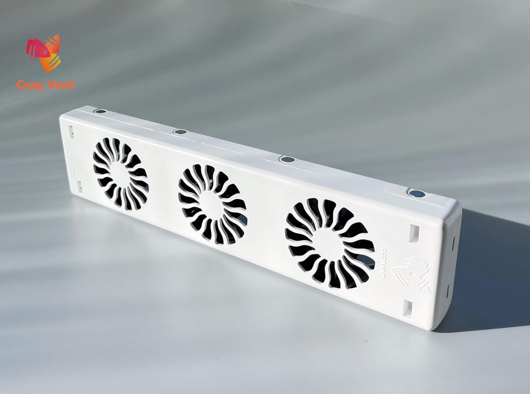 Heizkörper Ventilator mit Control Sensor - Mono-Set (1x), Heizungsventilator, Heizungsventilator mit