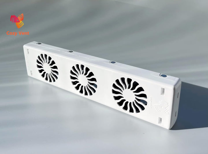 Heizkörper Ventilator mit Control Sensor - Mono-Set (1x), Heizungsventilator, Heizungsventilator mit