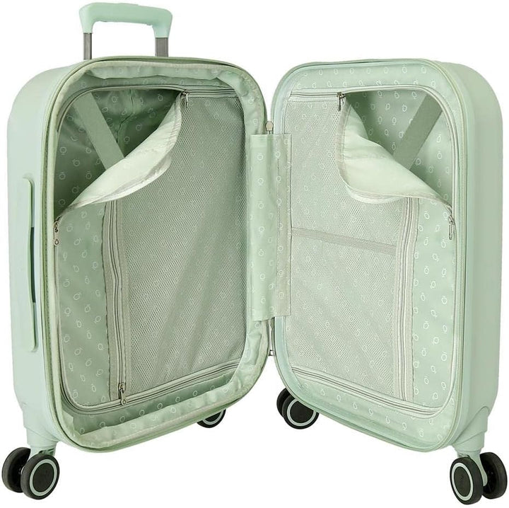 Disney Mickey Happiness Anpassbarer Koffer Grün, Koffer Grün