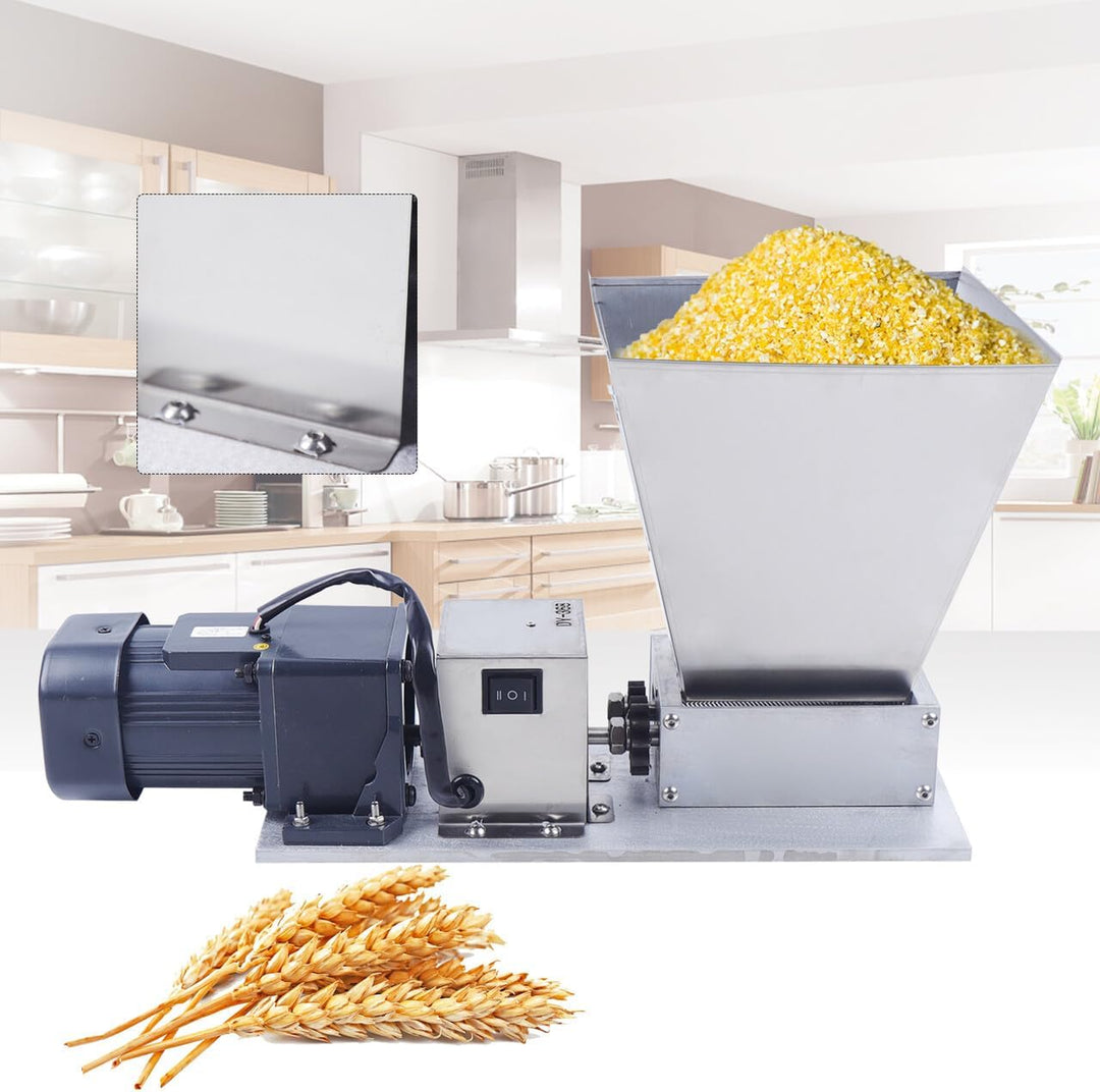 SchrotmüHle Elektrisch GetreidemüHle FuttermüHle MalzmüHle MaismüHle Kornquetsche Getreid WalzenmüHl