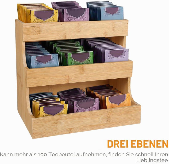 Tee-Organizer Für Teebeutel Vertikaler Teebeutelorganizer : Teebeutelhalter für , , Café, Aufbewahru