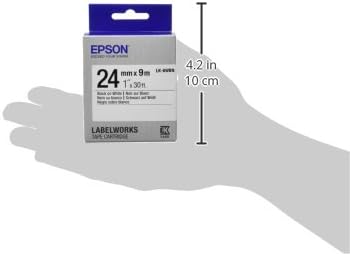 EPSON Ribbon LK-6WBN white/black