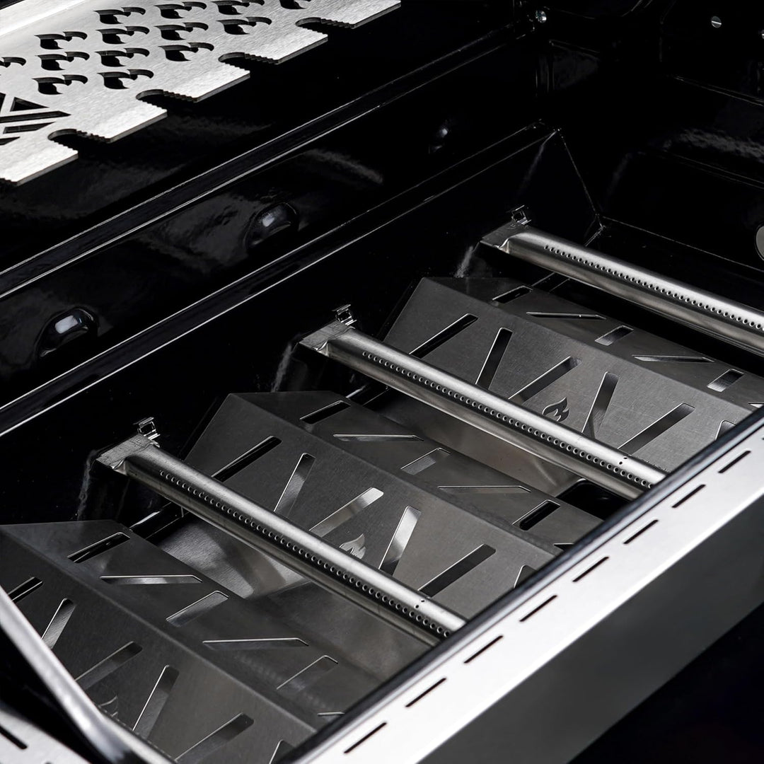 Grillrost.com Das Original Hitzereflektoren für Rösle Videro Serie - bessere Wärmeverteilung bei wen