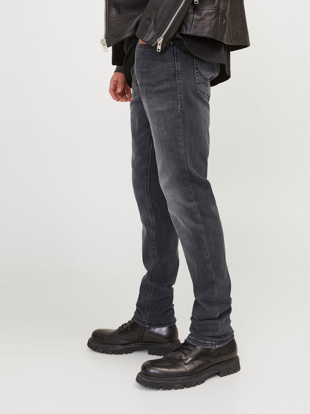 JACK &amp; JONES Male Slim Fit Jeans JJIGLENN JJICON JJ 257 50SPS NOOS Slim Fit Jeans | Knitted Pullover