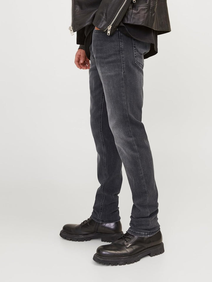 JACK &amp; JONES Male Slim Fit Jeans JJIGLENN JJICON JJ 257 50SPS NOOS Slim Fit Jeans | Knitted Pullover