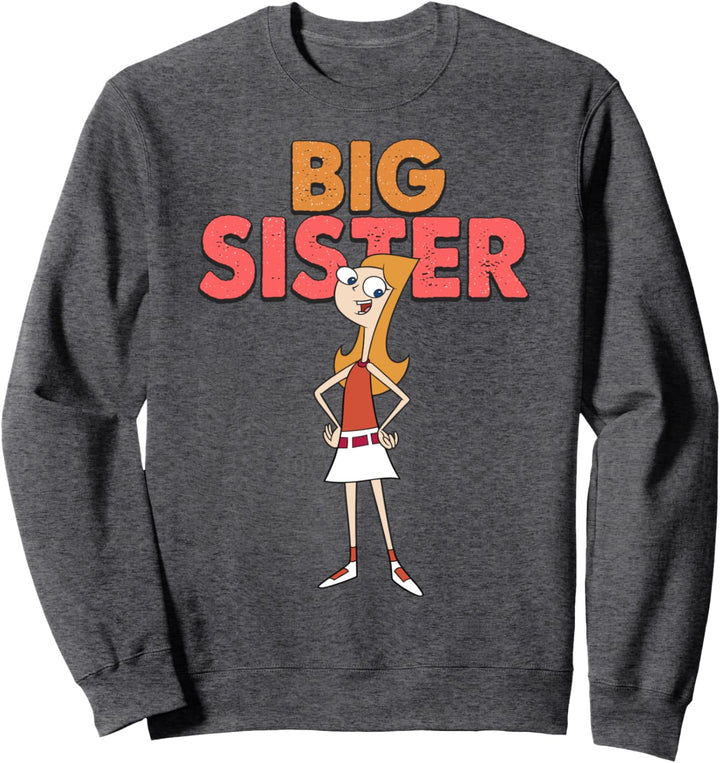 Disney Phineas and Ferb Candace Big Sister Stehende Pose Sweatshirt