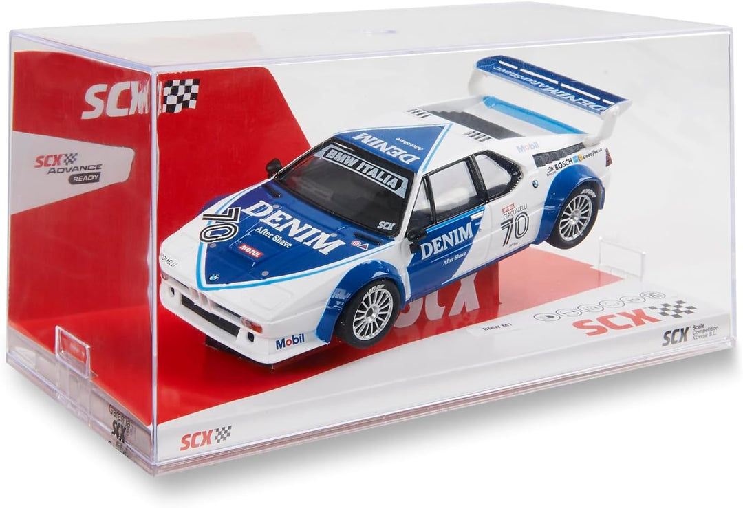 Scalextric - Rennauto - Slotcar, Massstab 1:32 (BMW M1 - Denim), BMW M1 - Denim